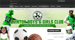 Desktop Screenshot of clintonjets.org
